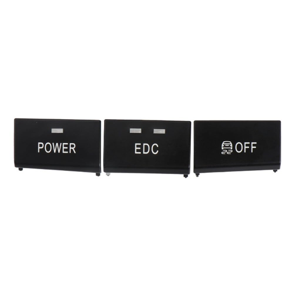 ya 23 10.7 baidi 3pcs Center Console Switch Button Cap for for BMW E90/E92/E93 for M3 61317841136