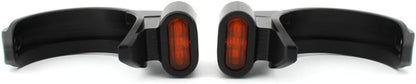 ya 11 9.14 zhengce LED Front Turn Signal Light fits For Harley 49-51mm Front Fork Shock Absorb
