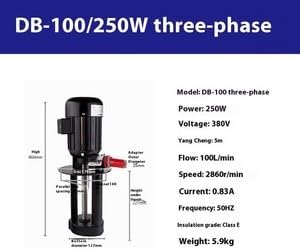 ya 28 10.13 baidi DOB-25 220V Machine Coolant Pump Cooling Water Pump 120W 2860r/min 25L/min-5