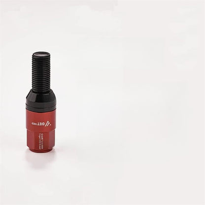 ya 5 8.10 M12x1.25 Wheel Lug Bolts 20pcs Cone for SEAT Studs 28mm Shank for Jeep for Chrysler Red