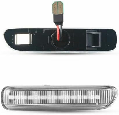 ya 6 8.24 baidi 1Pair Front Left+RightSide Marker Indicator Light for BMW 3 Series E46 325i 330i