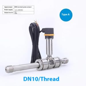 ya 28 10.13 baidi Electronic Digital Display Sensor Flow Meter for Liquid Turbine Flow Meter-9