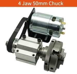 ya 28 10.13 baidi Lathe Woodworking Bead Machine Lathe 80 Four-jaw Chuck Spindle Assembly-6