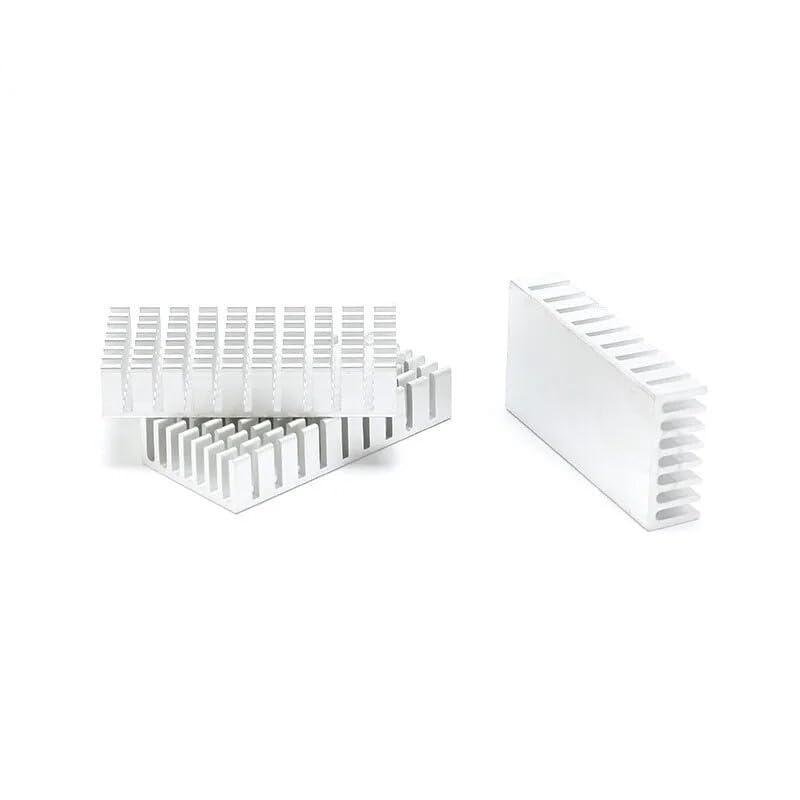 ya 16 10.20 baidi Aluminum heatsink, 50x25x10 mm, Suitable for Power ICS, transistors, and LEDs.