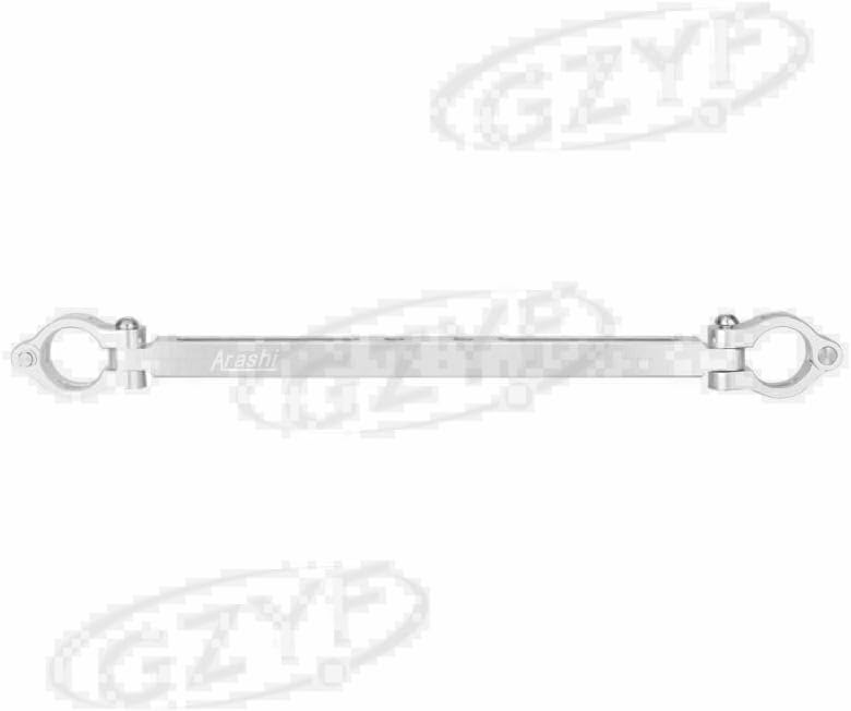 ya 6 8.24 baidi Handlebar Cross-Bar Brace Clamp Lever for BMW R1200GS 2013-2014 Silver Aluminum