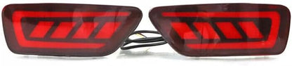 ya 2 8.15 2 pieces of red LED rear bumper reflector lights suitable for Jeep WK2 Grand Cherokee