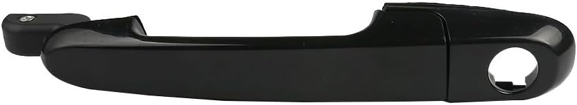 ya 9 10.24 Left Front Exterior Door Panel Handle Black for 2006-2011 for Hyundai Accent Replace