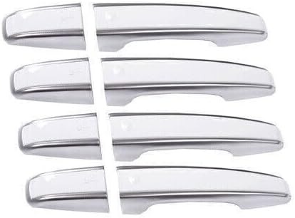 ya 10 9.16 baidi for LR Discovery 5 2017-25 ABS Silver White Exterior Side Door Handle Replace 8X