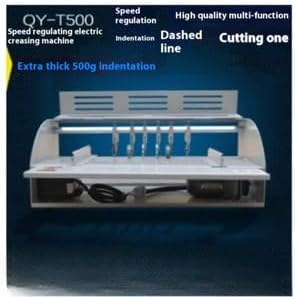 ya 28 10.13 baidi Electric Book Cover Creasing Machine Card Folding Color Pages Dashed 110V 220V-2-1