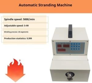 ya 14 9.20 zhengce Electronic Wire Twisting Machine Small Electric Twist E meled Wire Twisted-2