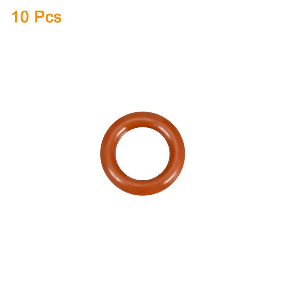 ya 13 9.15 baidi Silicone O-Ring 11mmx7mmx2mm VMQ Seal Rings Sealing Gasket Red 10PCS