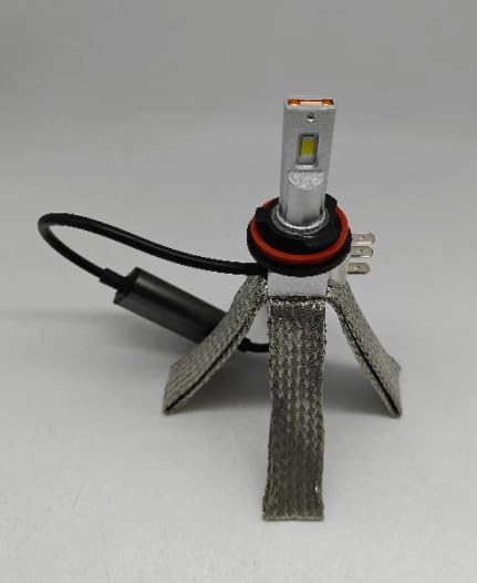 ya 4 8.8 H15 LED fog light bulb 5600LM 6000K white LED light suitable for fog light or DRL light 