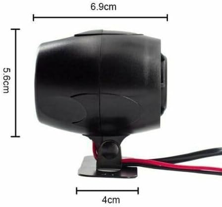 ya 4 8.8.2 12V Siren Ambulance Alarm Motorcycle Megaphone Ambulance Speaker Horn US