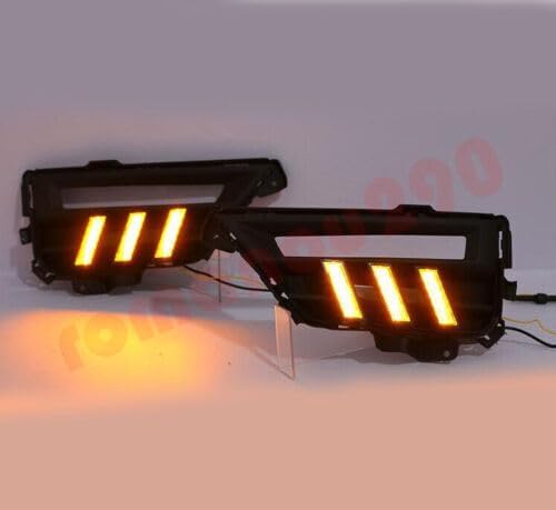 ya 4 8.14 2020-2022 for Honda CR-V Front LED Daytime Running Lights Turn Signal Lights 2X