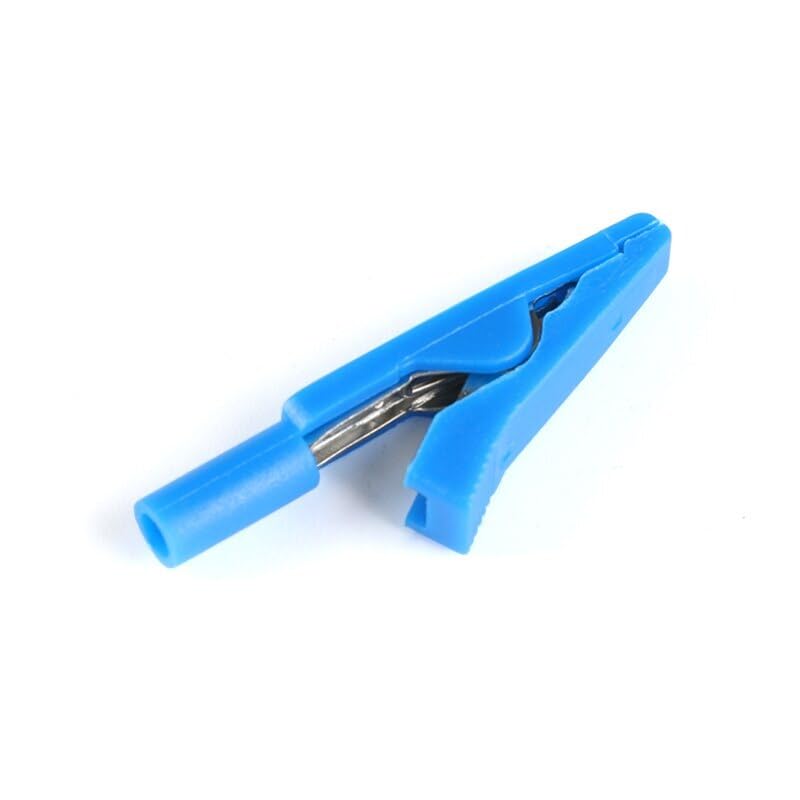 ya 16 10.20 baidi Insulated Alligator Clip with 2mm Socket Banana Test Clip Wire Clip Term l -