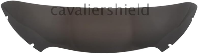 ya 23 10.7 baidi 5'' Wave Windshield Windscreen Smoke for Harley Road Glide FLTRX FLTRU 15-2021