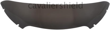 ya 23 10.7 baidi 5'' Wave Windshield Windscreen Smoke for Harley Road Glide FLTRX FLTRU 15-2021