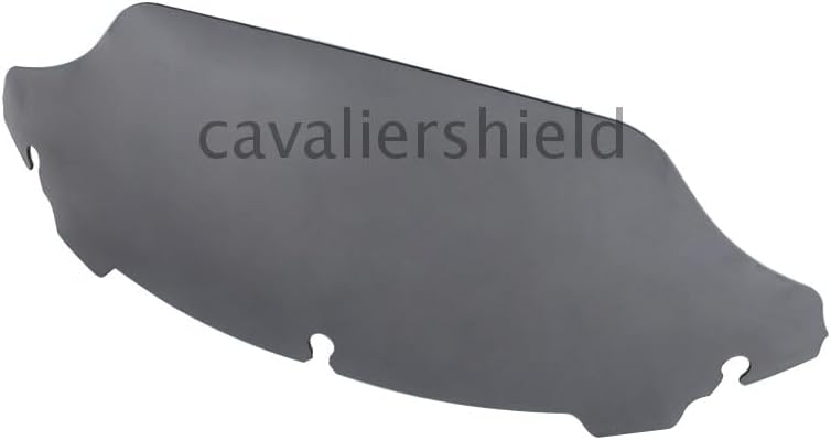 ya 23 10.7 baidi 7 Black/Smoke/Clear Wave Windshield Windscreen for Harley Touring FLHX 2014-up