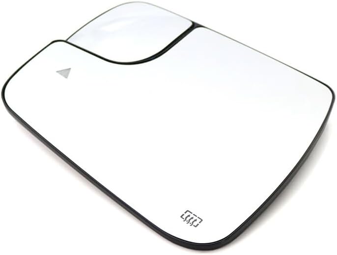 ya 11 9.14 baidiWing Mirror Glass with Heated Blind Spot Left for Dodge for Ram 1500 2500 2019-2022