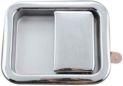ya 4 8.8.2 for Jeep for Wrangler 1990-95 Outside Door Handle Driver Side Front Chrome 77068 O