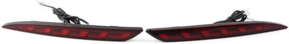 ya 2 8.15 Rear Brake Light Dynamic Turn Signal Lamp Reflector Fit for Tesla Model Y 20-22 Red