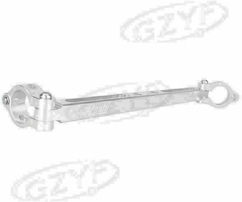 ya 6 8.24 baidi Handlebar Cross-Bar Brace Clamp Lever for BMW R1200GS 2013-2014 Silver Aluminum