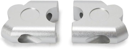 ya 4 8.8.2 Motorcycle Squeezing Handlebar Riser Clamp Adapter Pivoting for Handlebars