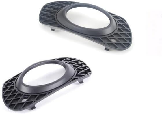 ya 10 9.16 zhengce 1 pair of L+R front bumper fog light covers suitable for Mercedes ML63 AMG