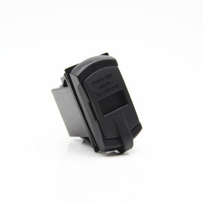 ya 4 8.8.2 12-24V LED Jack Style car SUV Ocean Ship Detection Voltmeter Dual USB Charger