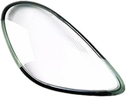 ya 4 8.14 Suitable for Porsche Cay for MAN 981 2014-2016 Headlight Cover Transparent Mirror Cover + Glue 2 pcs 