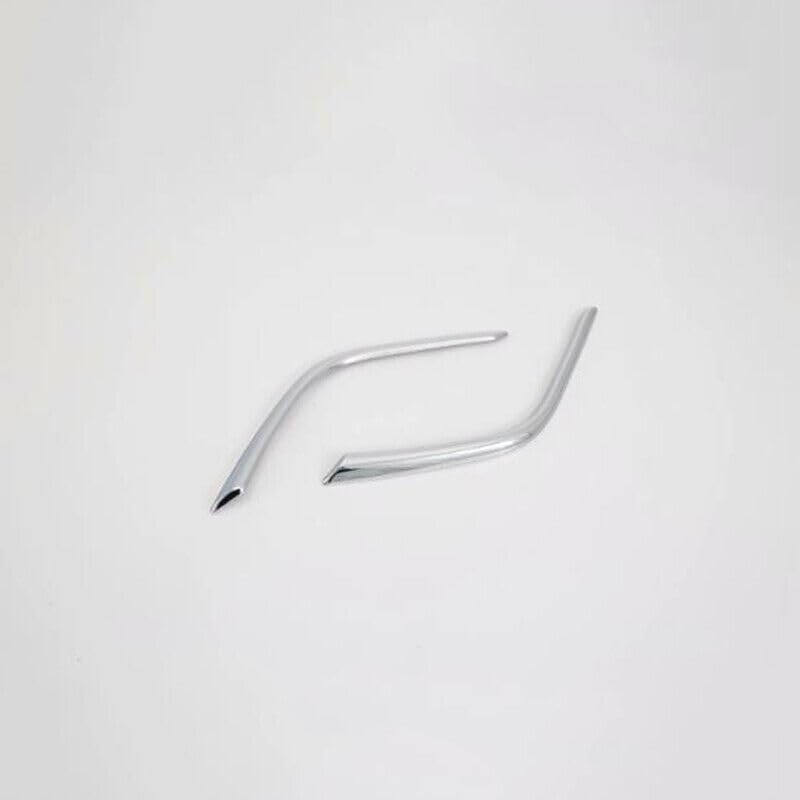 ya 4 8.14 Front Fog Lamp Light Eyebrow Cover Trim for Mitsubishi Outlander 2019-2021 2PCS