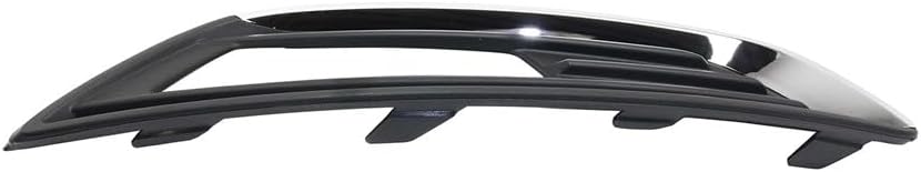 ya 9 10.24 Pair Front Bumper Fog Light Lamp Cover Bezel for Ford Focus 2015-2017 Left+Right