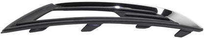 ya 9 10.24 Pair Front Bumper Fog Light Lamp Cover Bezel for Ford Focus 2015-2017 Left+Right