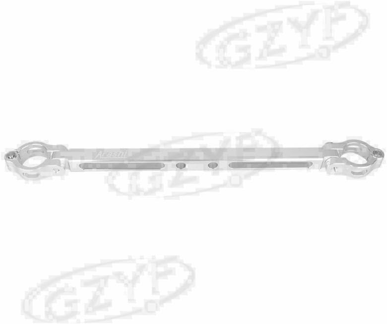 ya 6 8.24 baidi Handlebar Cross-Bar Brace Clamp Lever for BMW R1200GS 2013-2014 Silver Aluminum