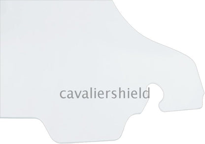 ya 23 10.7 baidi 7 Clear Wave Windshield Windscreen for Harley Touring Electra Glide 2014-up US