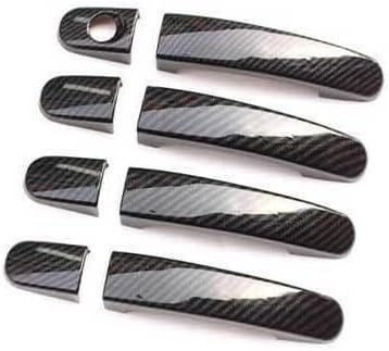 ya 2 8.15 Carbon Fiber Exterior Door Handle Cover Trim for Ford Ranger 2015-2022