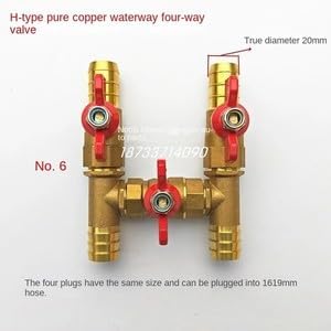 ya 28 10.13 baidi 3 Way Fuel Valve for Fuel Tank Heating 3 Way Fuel Selector Valve 6-port Ball-10