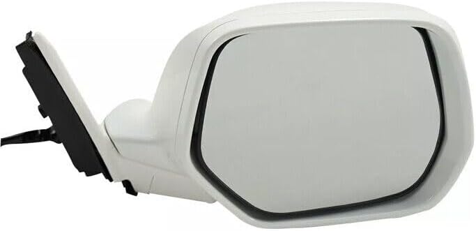 ya 11 9.14 baidi2Pcs White Door Side Mirror W/Turn Signal Heated 9PIN for Honda CRV 2007-2011