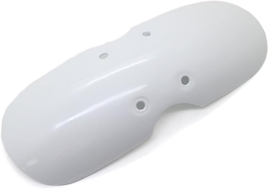 ya 14 9.20 zhengce White Plastic Short Front Fender Mudguard for Triumph Bonneville T100 2001--1
