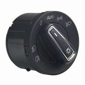 ya 6 8.14 5GG941431D for VW for Golf 7 MK7 Chrome AUTO Headlight Head Light Switch Control