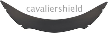 ya 23 10.7 baidi 5'' Wave Windshield Windscreen Smoke for Harley Road Glide FLTRX FLTRU 15-2021