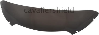 ya 23 10.7 baidi 5'' Wave Windshield Windscreen Smoke for Harley Road Glide FLTRX FLTRU 15-2021