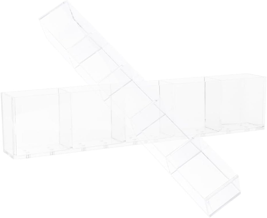 ya 26 10.21 baidi 1 Set Straw Holder For Cabinet Door: Acrylic Transparent Straw Dispenser