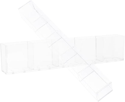 ya 26 10.21 baidi 1 Set Straw Holder For Cabinet Door: Acrylic Transparent Straw Dispenser