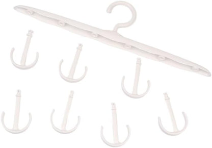 ya 14 9.20 baidi Multi Hook Coat Hanger Scarf Bra Hanger Organizer Space Saving Hanger Anti S-wq-1