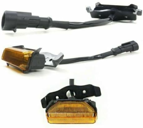 ya 14 9.20 zhengce Offroad Car LED Yellow Grille Lights Lamps Kit for Toyota TUNDRA 2020 2021-1