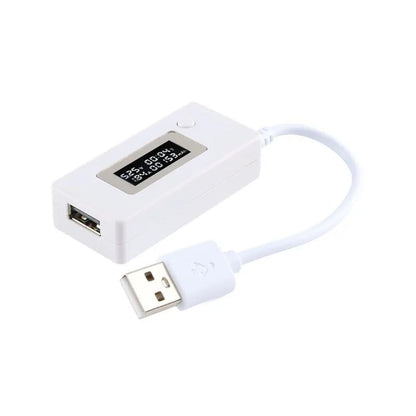 ya 16 10.20 baidi KCX-017 USB Ammeter with LCD Display, for Mini Voltage and Current Monitor Tester, 4-30V