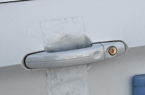 ya 5 8.10 Gloss Black for Ford Escape 13-19 Exterior Side Door Handle for Smart Cover Trim 8X