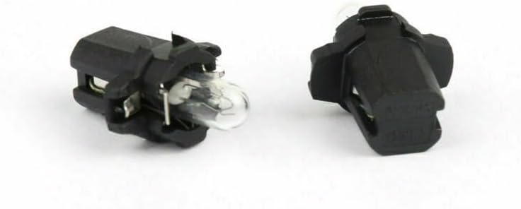 ya 4 8.8 10x for Bulbs 12597 T5 12V 1.2W BAX8.3s/1.35 Premium Singal Light U1