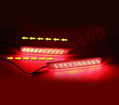 ya 13 9.15 baidi for Nissan Sentra 2020-2022 LED Car Rear Bumper Fog Light Brake/Turn Light